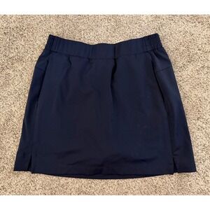 Lady Hagen Womens Navy Blue Athletic Golf Tennis Skort Elastic Waist Size Small
